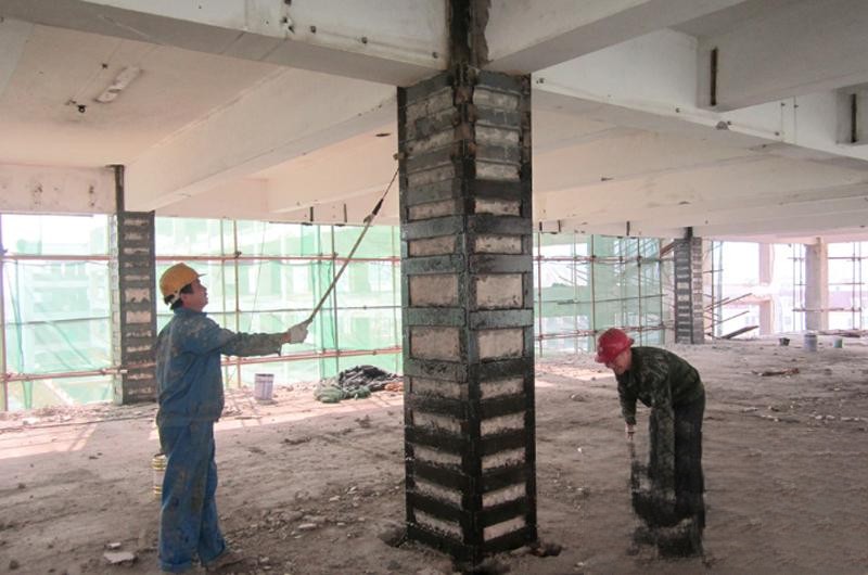 卧龙型钢外包钢加固施工的质量怎么做检测？